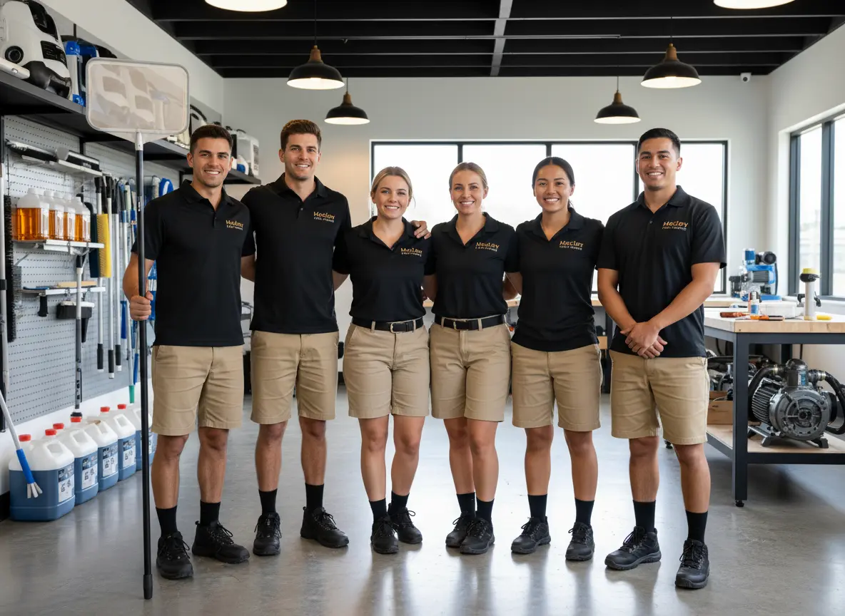 Medley Pool Cleaning Team